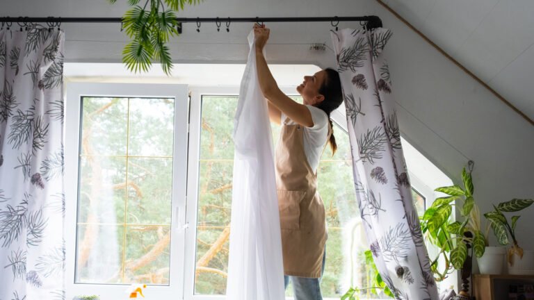 Skip Traditional Curtains: There’s A Cuter Way To Cover Windows & Add Vintage Charm