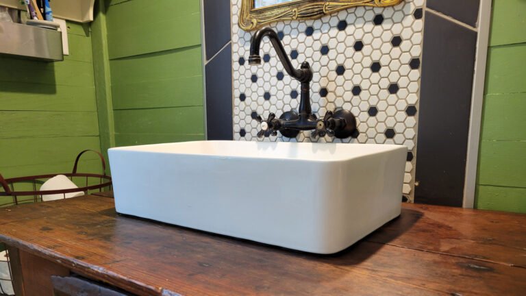 The Thrift Store Find I Used To Create A Rustic Bathroom Vanity With A Clever DIY