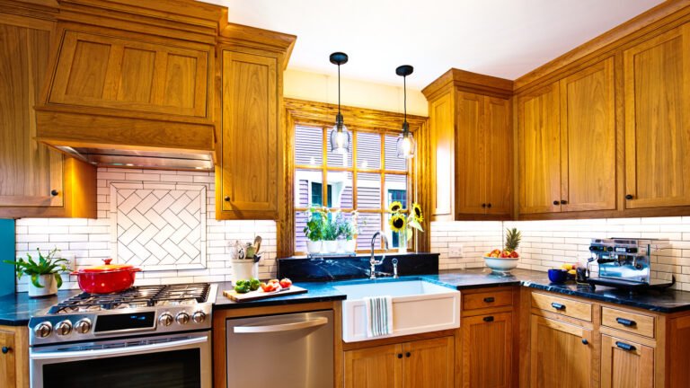 Why Settle For Paint When There Are 7 Smarter Ways To Update Golden Oak Cabinets