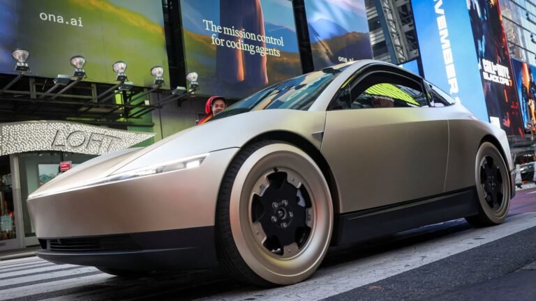 Tesla teases ‘no steering wheel, no pedals’ ahead of Cybercab update
