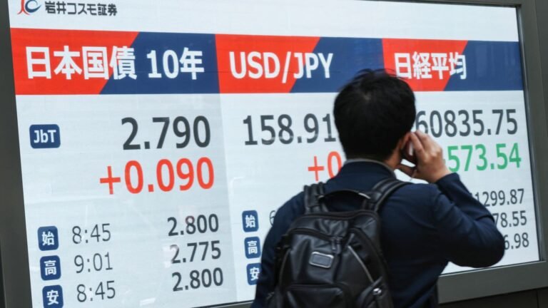Japan borrowing costs hit 30-year high as Bessent steps up pressure