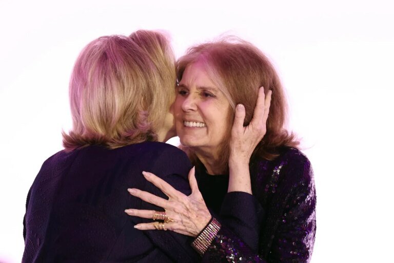 Gloria Steinem Called For ‘Work Divided Equally At Home’ In Chat With Hillary Clinton