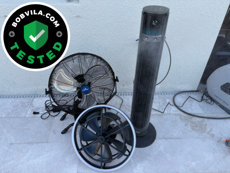 The Best Outdoor Fans Tested on Patios, in Garages, and More