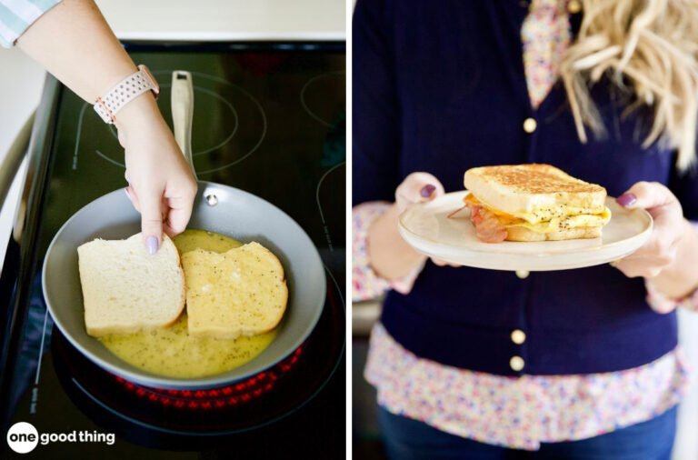 One-Pan Breakfast Sandwich (TikTok Egg Sandwich Hack)