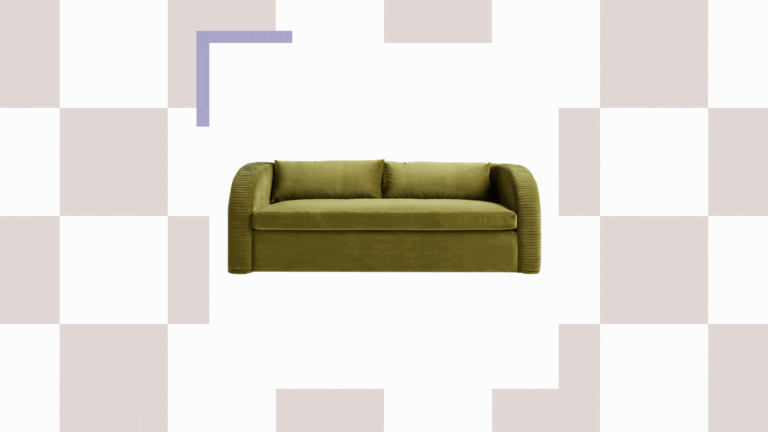 Surprise! This Chic Anthropologie Sofa Is Also a Bed |