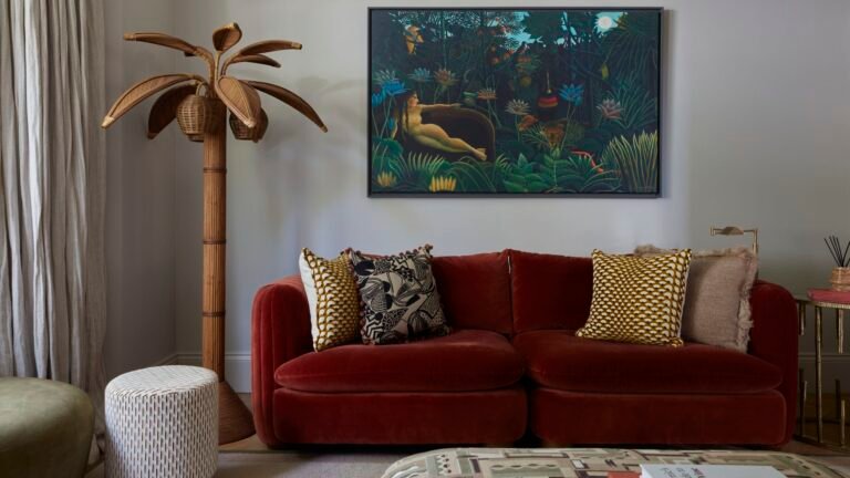 Can the Back Height of Your Sofa Date the Look of a Room?